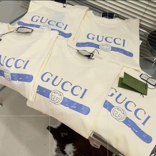 Gucci 23 เข็มขัดแฟชั่น สีฟ้าอ่อน สามมิติ สําหรับผู้ชายและผู้หญิง