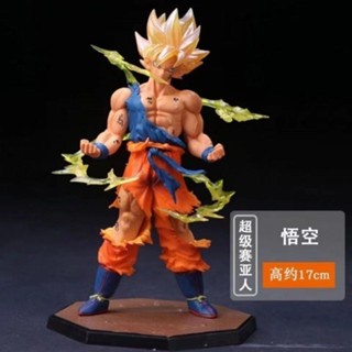 ฟิกเกอร์โมเดล ดราก้อนบอล Goku QG Super Saiyan Battle Form คุณภาพสูง