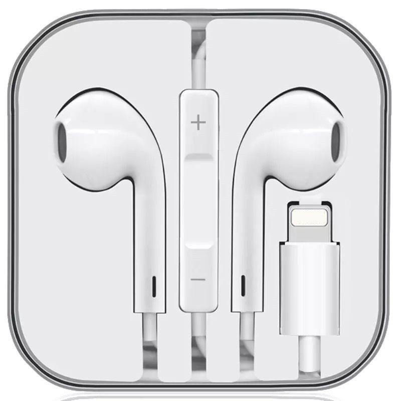 ของแท้ หูฟัง แบบมีสาย 12 ชิ้น สําหรับ Iphone X 6 6p 7 7P 8p XR