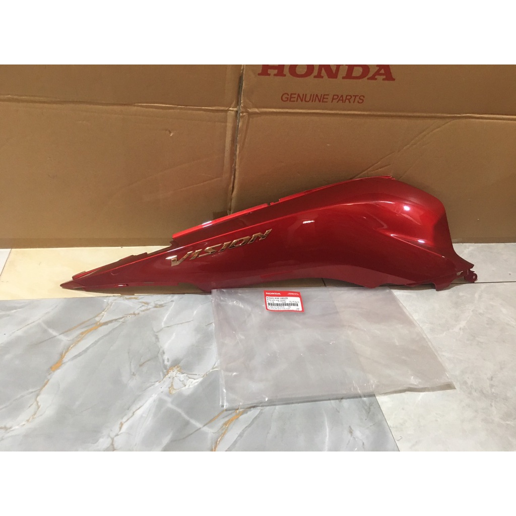ชุดครอบข้างขวา | ของแท้ Honda Vision (2018) สีแดง *R340C* แผงตัวถัง (83505-K44-V80ZB)