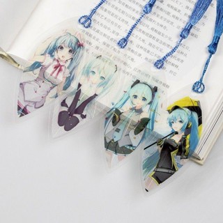 ที่คั่นหนังสือ ลายการ์ตูนอนิเมะ Hatsune Miku Kagamine Rin Len Megurine Luka Hatsune Miku ขนาดเล็ก เหมาะกับของขวัญ สําหรับแฟนสาว