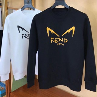 Fendi 2023 ใหม่ INS อินเทรนด์ แบรนด์ลิตเติ้ลมอนสเตอร์ แจ๊กเก็ต เสื้อกันหนาว แฟชั่น หวานแหวว ผู้ชายและผู้หญิง เสื้อกันหนาวคู่