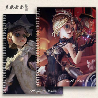 Identity V Joker Tracy Reznik Lucky Guy Michiko Fifth สมุดสเก็ตช์ภาพ สมุดมาร์กเกอร์ ปกแข็ง ประดับมุก หนา B5 A4 8K สําหรับนักเรียน