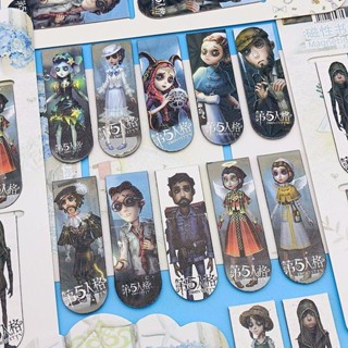 Identity V Joker Tracy Reznik Lucky Guy Michiko Fifth ที่คั่นหนังสือแม่เหล็ก ที่คั่นหนังสือ ลายการ์ตูนอนิเมะ สินค้าสร้างสรรค์ สองด้าน กระดาษแม่เหล็ก ที่คั่นหน้าหนังสือ Xiaoqing