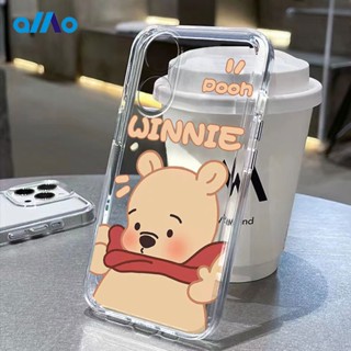 เคสโทรศัพท์มือถือ ลายการ์ตูนหมีพูห์ สําหรับ Oppo A98 5G A78 5G Reno8 T 4G 5G A17K A17 A77s A77 5G A57 A55 A16 A15