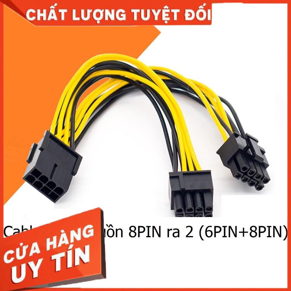 HCM- 8PIN TO 2 POWER SUPPLY CABLE (6PIN+8PIN)
