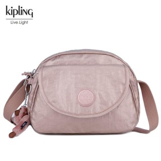 Kipling กระเป๋าสะพายไหล่ กระเป๋าเมสเซนเจอร์ ผ้าแคนวาส ขนาดเล็ก น้ําหนักเบา กันน้ํา สําหรับคุณแม่