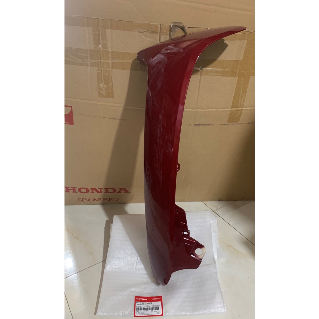 แฟริ่งซ้าย | แฟริ่ง Honda Old Wave Alpha แท้ สีแดงเข้ม (64440-KEV-900ZQ)