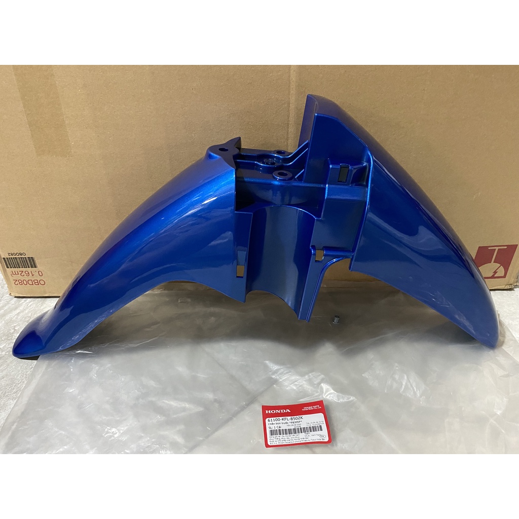 บังโคลนหน้า A | บังโคลนหน้า Honda Wave Alpha (2002) สี Turquoise *PB-305P* (61100-KFL-850ZK)