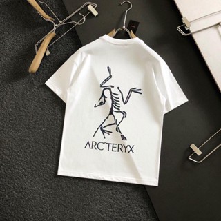 Arc TERYX 23SS เสื้อยืดคอกลม แขนสั้น แฟชั่นฤดูใบไม้ผลิ และฤดูร้อน สําหรับผู้ชาย และผู้หญิง