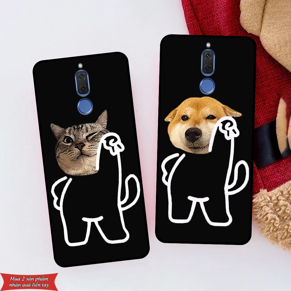 เคส Huawei Nova 2i พร ้ อมภาพแมวและสุนัขสุดเท ่