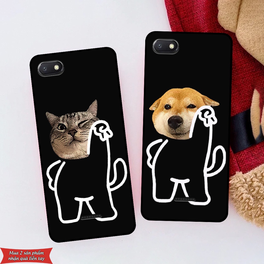 เคส Xiaomi Redmi 4A / 5A / 6A พร ้ อมภาพแมวและสุนัขสุดเท ่