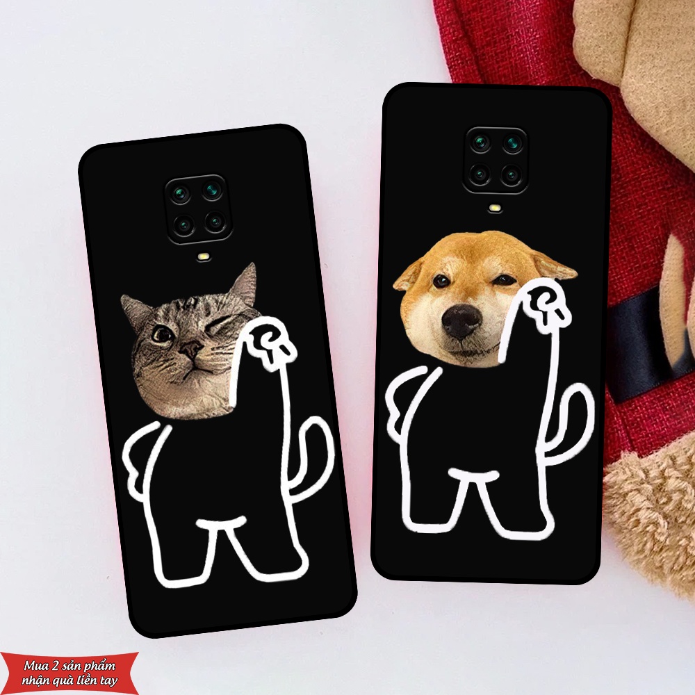 เคส Xiaomi Redmi Note 9 / Note 9s / Note 9 Pro พร ้ อมภาพแมวและสุนัขสุดเท ่