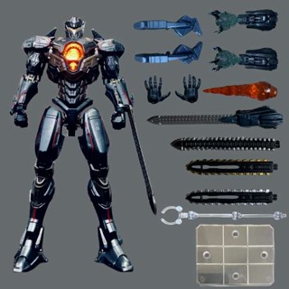 โมเดลฟิกเกอร์ Neca Pacific Rim 2 Avengers Mecha เรืองแสง ขยับได้ สีแดง ของเล่นสําหรับเด็ก