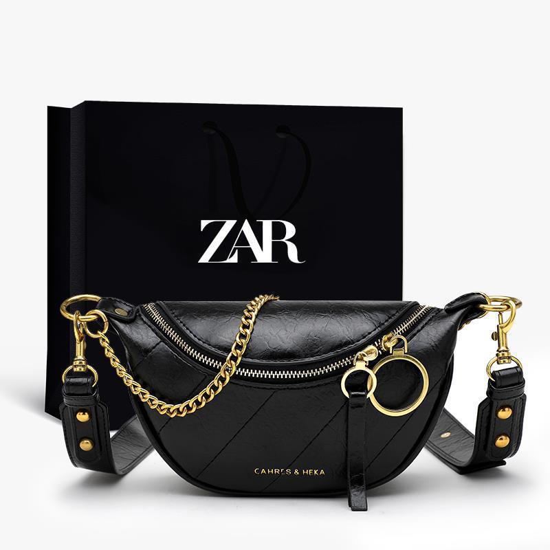 Zara กระเป๋าคาดเอว คาดอก อเนกประสงค์ แฟชั่นสไตล์ฝรั่งเศส สําหรับผู้หญิง 2023