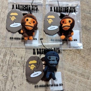 Bape ตุ๊กตาลิงน้อย bape Milo จี้พวงกุญแจ ของเล่น ของสะสม