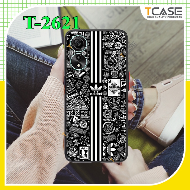 เคส Oppo A78, Oppo A98 5G, เคส Oppo A97 5G พิมพ์ลาย Adidas - Tcase Luxury