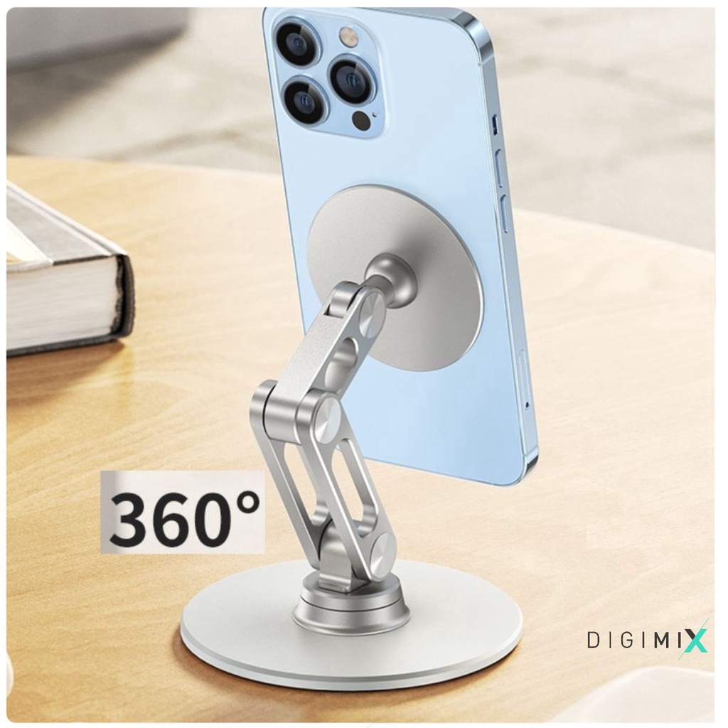 Digimix – C08, L08 ที่วางโทรศัพท์ / แท็บเล็ตอะลูมิเนียมอัลลอยด์แบบกําหนดเองด้วยมือสําหรับสํานักงาน