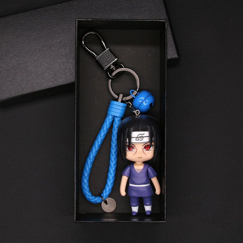 [พร้อมส่ง] พวงกุญแจ จี้การ์ตูนนารูโตะ I Love Itachi Jiraiya Kakashi สําหรับกระเป๋านักเรียน รถยนต์ - รูปที่ 2