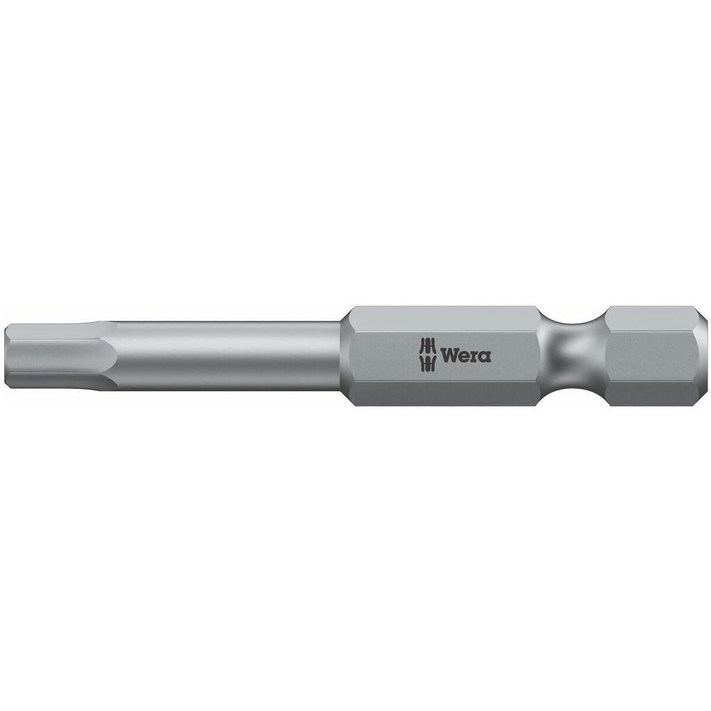 3MM HEX-PLUS HEXAGONAL BIT HEAD E6.3 WERA | 05059605001