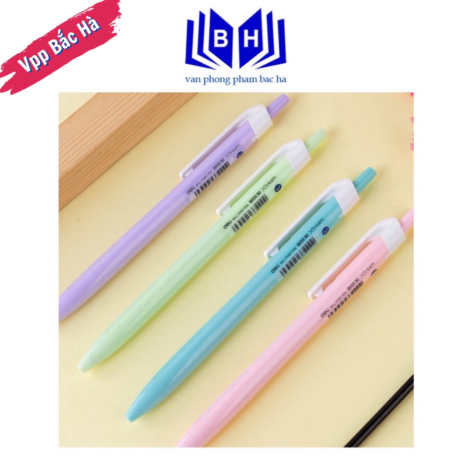 Combo 10 - 50 ชิ้น XTREAM 0.7mm ปากกาลูกลื่นแบบกด (สีน้ําเงิน) 50c/cup - EQ03336 (Q03336)