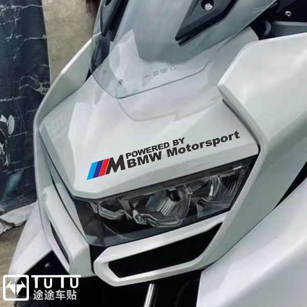 [พร้อมส่งมอบ] สติกเกอร์ สติกเกอร์ลายดอกสำหรับ BMW C400GT สติ๊กเกอร์ติดรถจักรยานยนต์ลายดอกไม้ลายคิ้วไฟหน้ารถสติกเกอร์ดัดแปลงกันน้ำ
