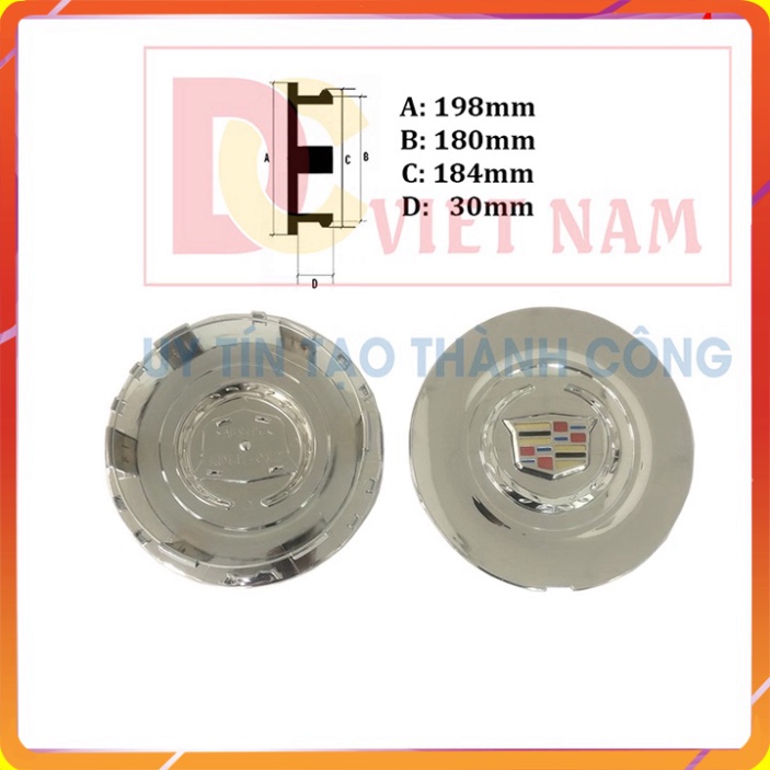 Cadillac Escalade 2015-2019 KDLK-012 ฝาครอบล้อและฝาครอบล้อรถ Logo - สินค้าของแท้