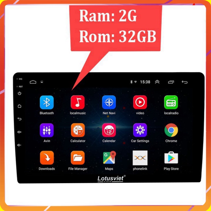 หน้าจอ DVD Android ระดับไฮเอนด์ 9-10 นิ้ว Wifi, 4G สําหรับรถยนต์ทุกประเภท LV–AD900 2+32 - สินค้าคุณภ