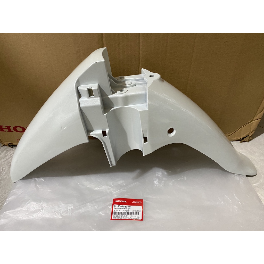 บังโคลนหน้า | บังโคลน Honda Wave ZX (2004) สีขาว NH-193P (61100-KFL-850YF)