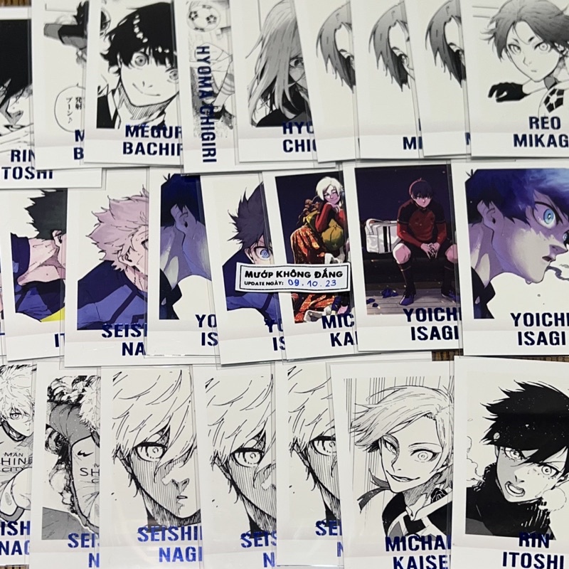 [มี Bllk - P03] การ์ดโพล่านิทรรศการ BLUE LOCK diginity muopkhongdang