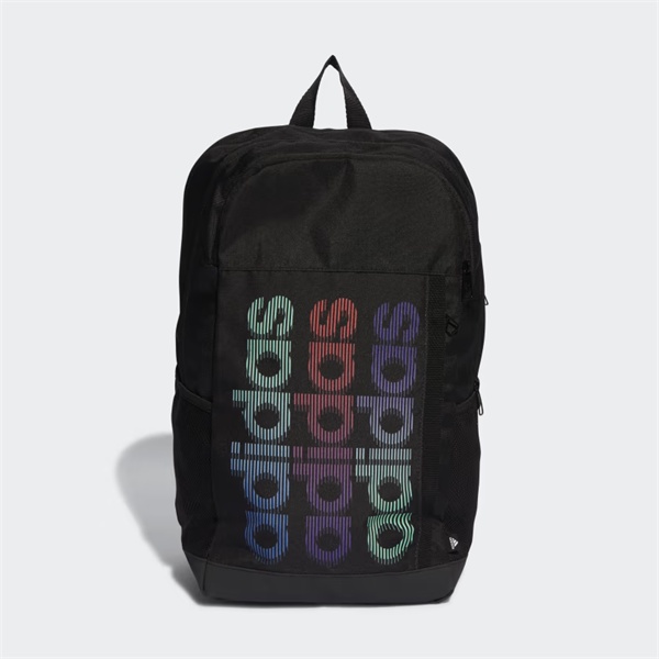 Adidas Graphic Linear Motion Backpack - สีดํา