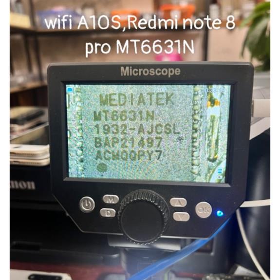 Wifi ic MT6631N A10s,Redmi note 8 Pro, A20s-A12 oppo