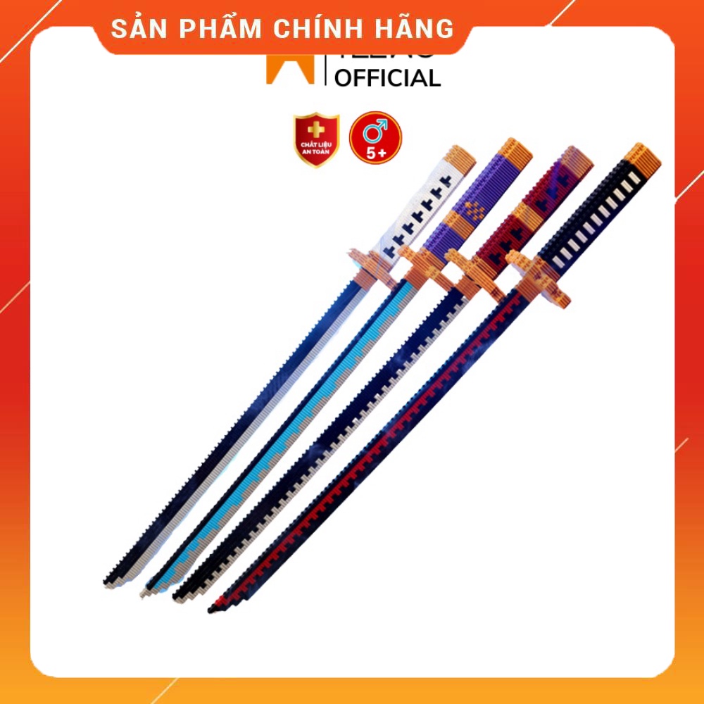 Katana zoro kimetsu no yaiba โมเดลประกอบดาบ Teemo มังงะ