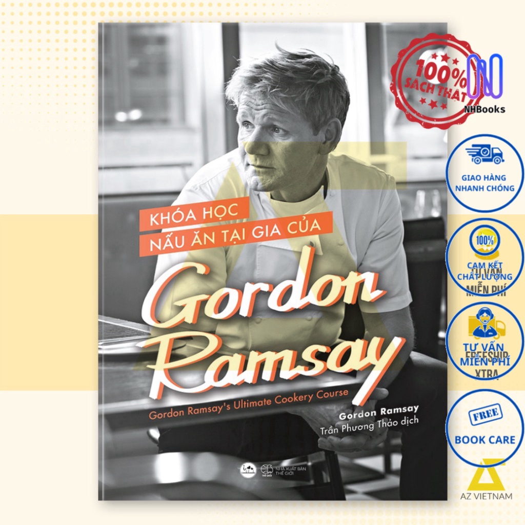 หนังสือ - หลักสูตรทําอาหารที่บ้านของ GORDON RAMSAY - NHBOOK - AZBook