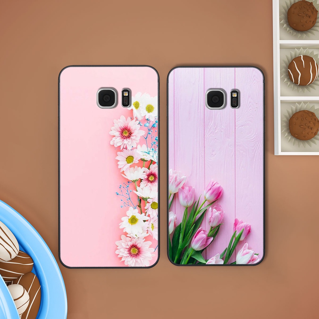 เคส Samsung S6 / S6 EDGE / S7 / S7 EDGE พร ้ อมรูปภาพดอกไม ้ ที ่ สวยงามสุด ๆ สีสวยสุด ๆ