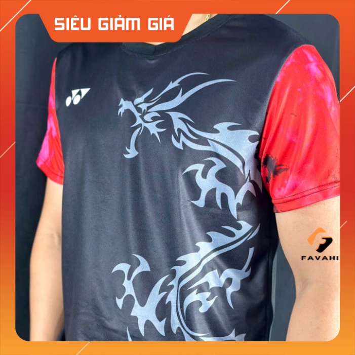 เสื้อแบดมินตัน Yonex รหัส FA123 ใช้ในฝึกซ้อมและการแข่งขันแบดมินตัน FAVAHI 22 WHOLESALE PRICE