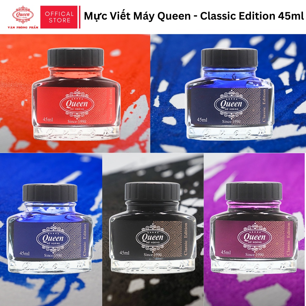 หมึกปากกาหมึกซึม Queen 45ml - รุ่นคลาสสิก/รุ่นคลาสสิก/Queen