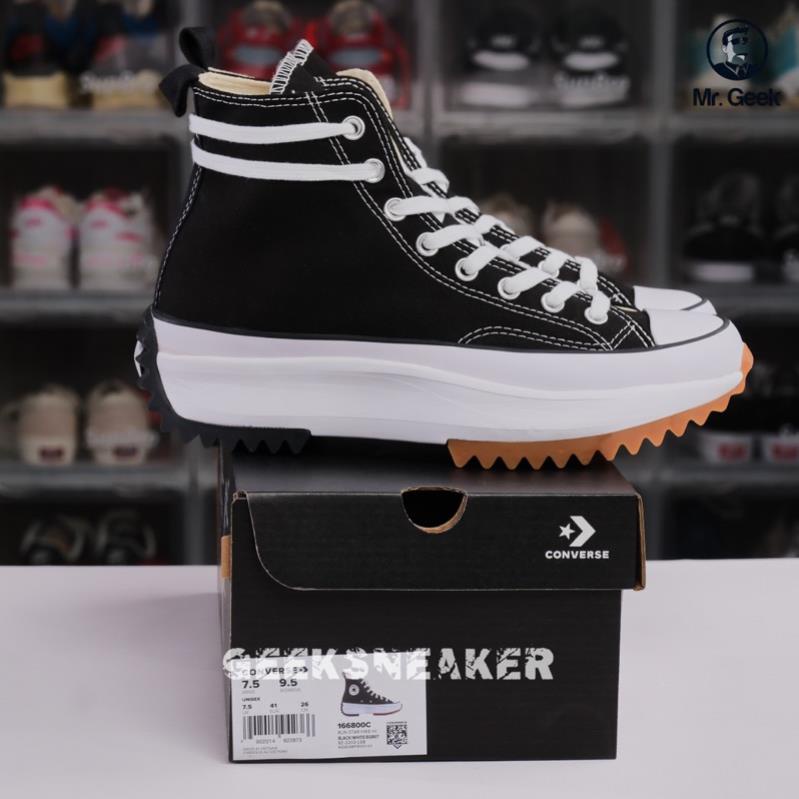 [Geek Sneaker ] Converse Run Hike Star Black White High Collar Sneaker
