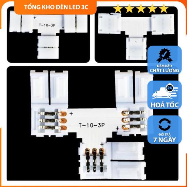 แคลมป์เชื่อมต่อ แคลมป์เข้ามุม 3Pin RGB LED, ARGB LED, LED WS2811, WS2812B..... ขนาด 10mm - 3C LED ST