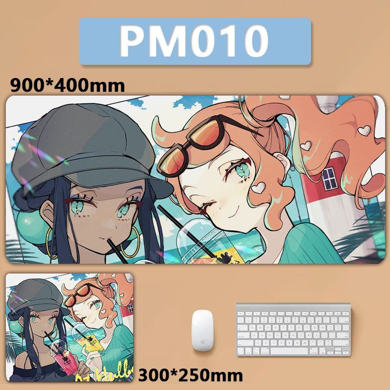 [700 * 300] แผ่นรองเมาส์ ขนาดใหญ่ ลายโปเกม่อน Zhu Zibi's Masked Ergui Poner Poner