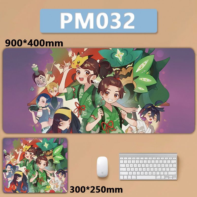 [700 * 300] แผ่นรองเมาส์ ขนาดใหญ่ ลายโปเกม่อน Zhu Zibi's Masked Ergui Poner Poner