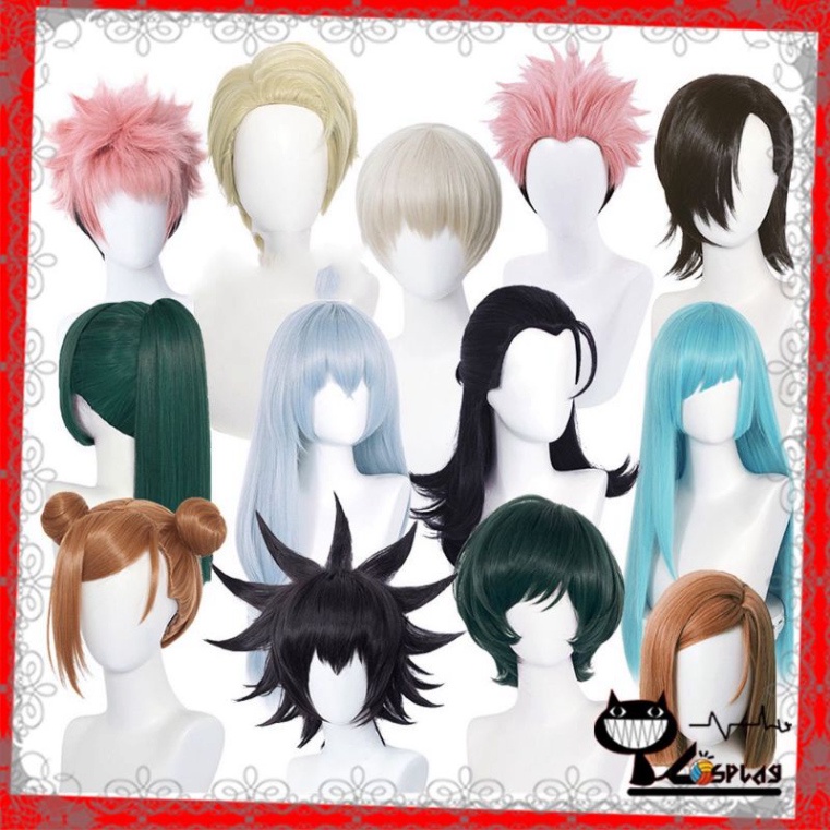 Toge/Sukuna/Itadori/Nobara/Satoru/Mahito/Megumi/Yuta Wig - War Spell Wig: Jujutsu K