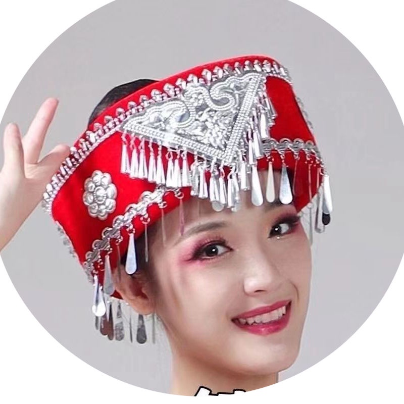 หมวกชนกลุ่มน้อย สําหรับผู้ชาย และผู้หญิง Miao Zhuang Yi 11.30