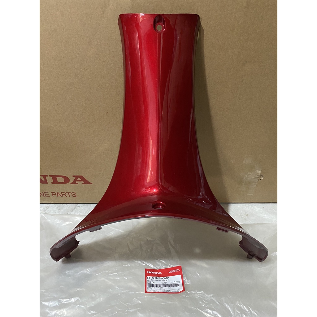 แผงบนหน้า | ฝาครอบล็อคกลไก Air Blade 110 (2007-2008) สีแดง (64330-KVG-900ZQ)