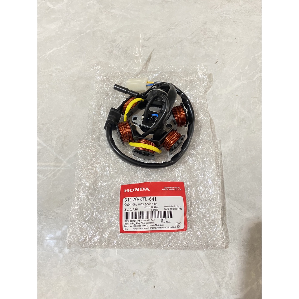 WAVE ALPHA, WAVE RS100, WAVE RSX, WAVE S100 Generator Coil (31120-KTL-441)
