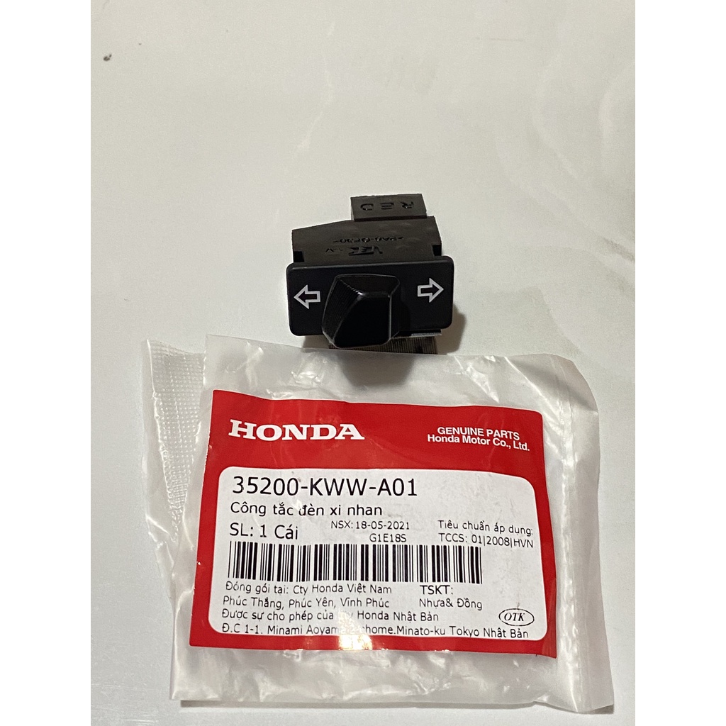 WAVE A110, S100, RS110, RSX110, สวิตช์ไฟเลี้ยว FUTURE X... (35200-KWW-A01)