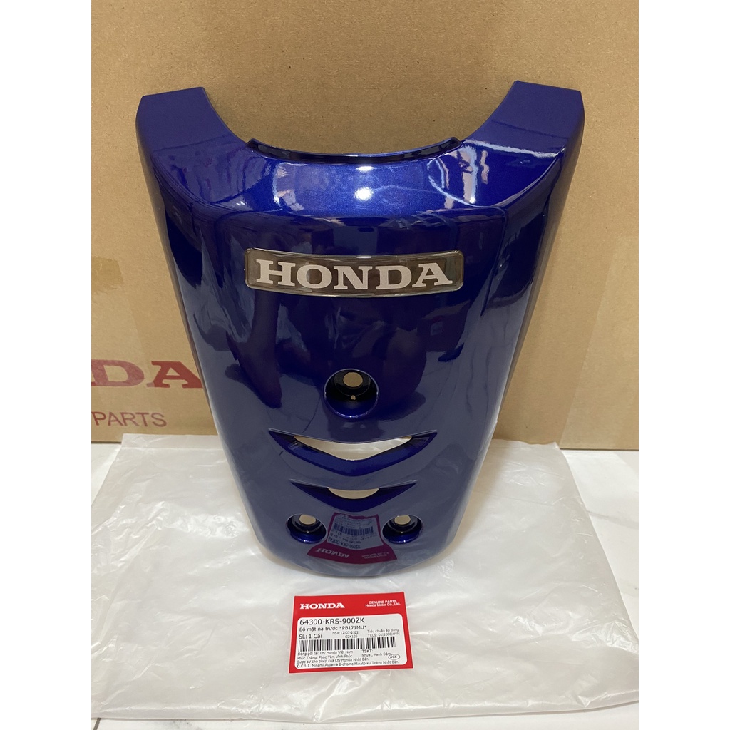 ชุดหน้ากากหน้า Wave Alpha รุ่นเก่า (มีแสตมป์) ปี (2002-2004) สีเขียว (64300-KRS-900ZK)