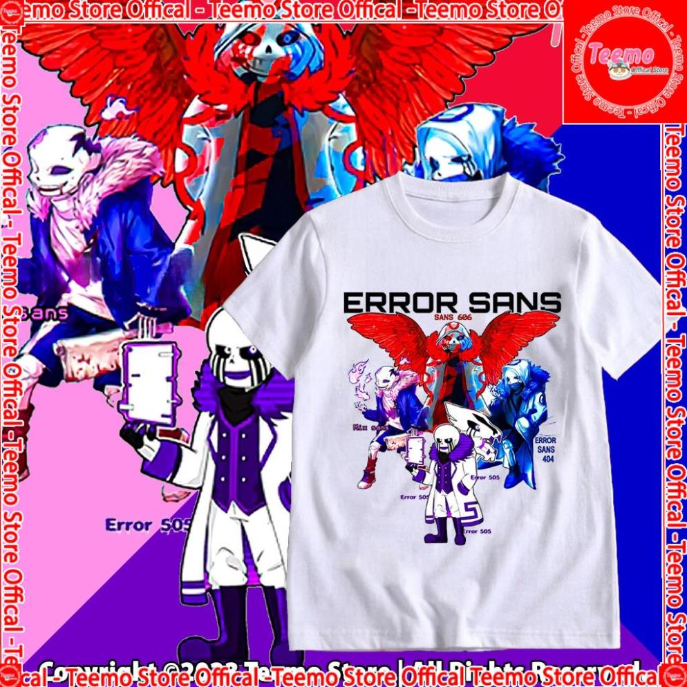 เสื้อยืด Error Sans 4 Sans - Wizard GANGSTER ของขวัญผ้านุ่มนุ่มสําหรับทารกขนาดเต็ม [ร้าน Teemo Sans]