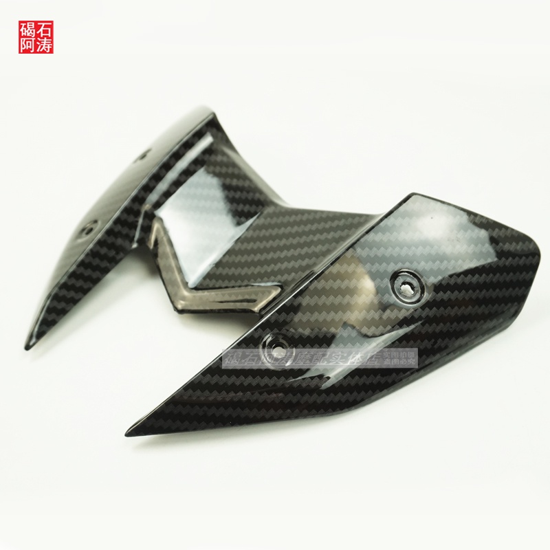 ฝาครอบไฟหน้า คาร์บอนไฟเบอร์ สําหรับ Kawasaki Z800