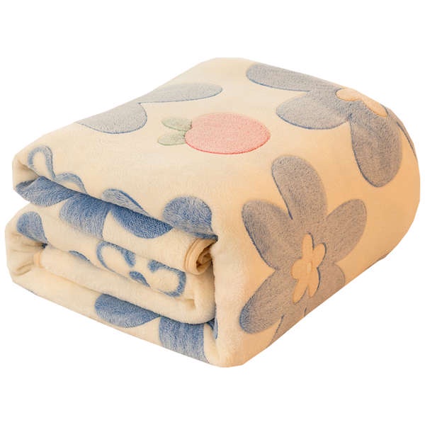 ผ้าห่มนาโน ผ้าห่มเด็ก ผ้าห่มขนแกะนมแผ่นฤดูหนาวหนาปะการังผ้าสักหลาดโซฟาปกผ้าห่มสำนักงาน Sleeping ผ้าห่มสำหรับเตียง - รูปที่ 3